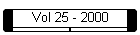 Vol 25 - 2000
