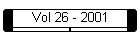 Vol 26 - 2001