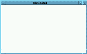 Using the whiteboard: User 1b