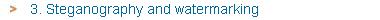 3. Steganography and watermarking
