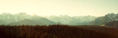 Panorama of the Tatras